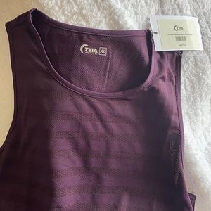 Zyia Plum Cubana Muscle Tank